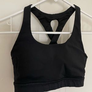 Black Lululemon Sports Bra